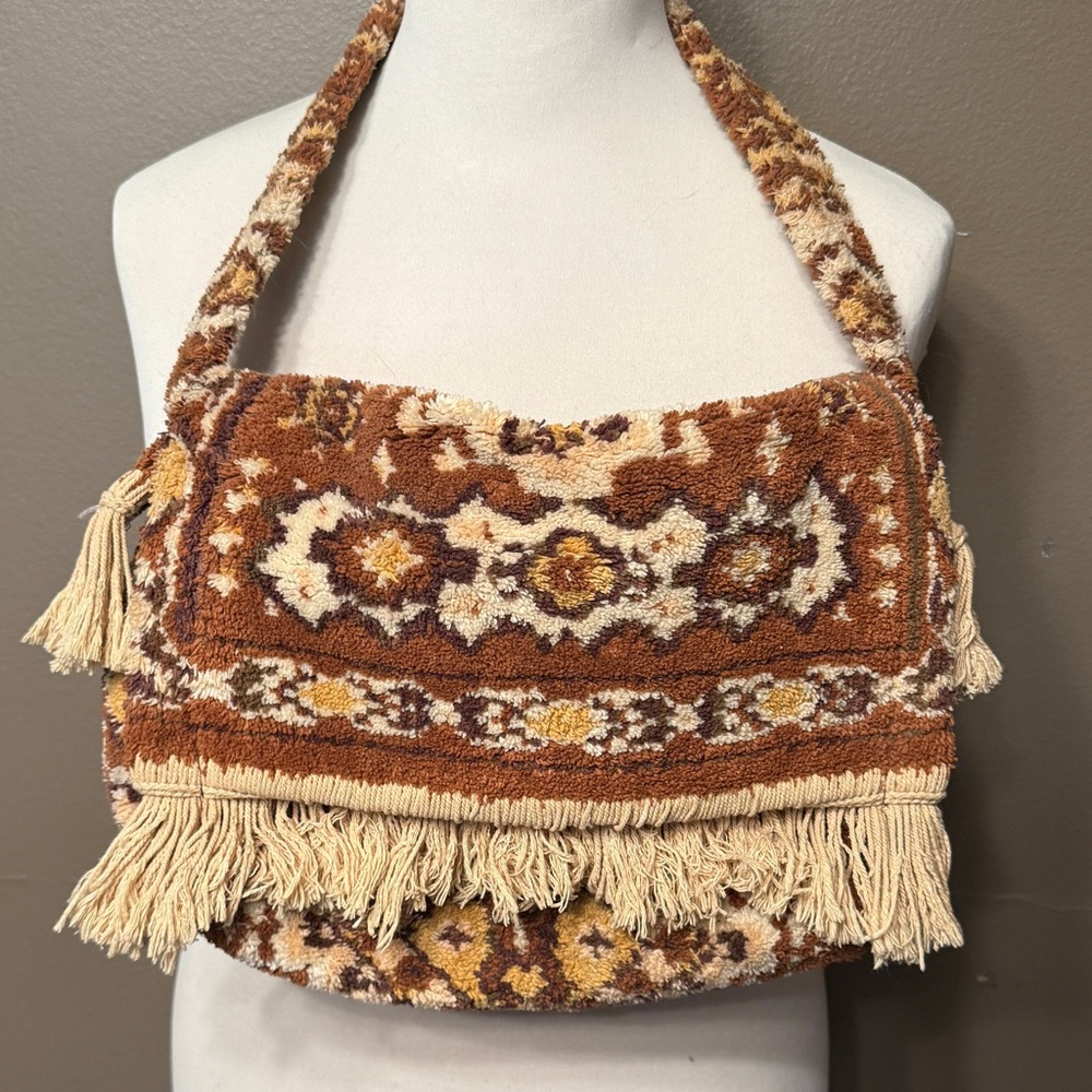 Vintage Shag Carpet Purse